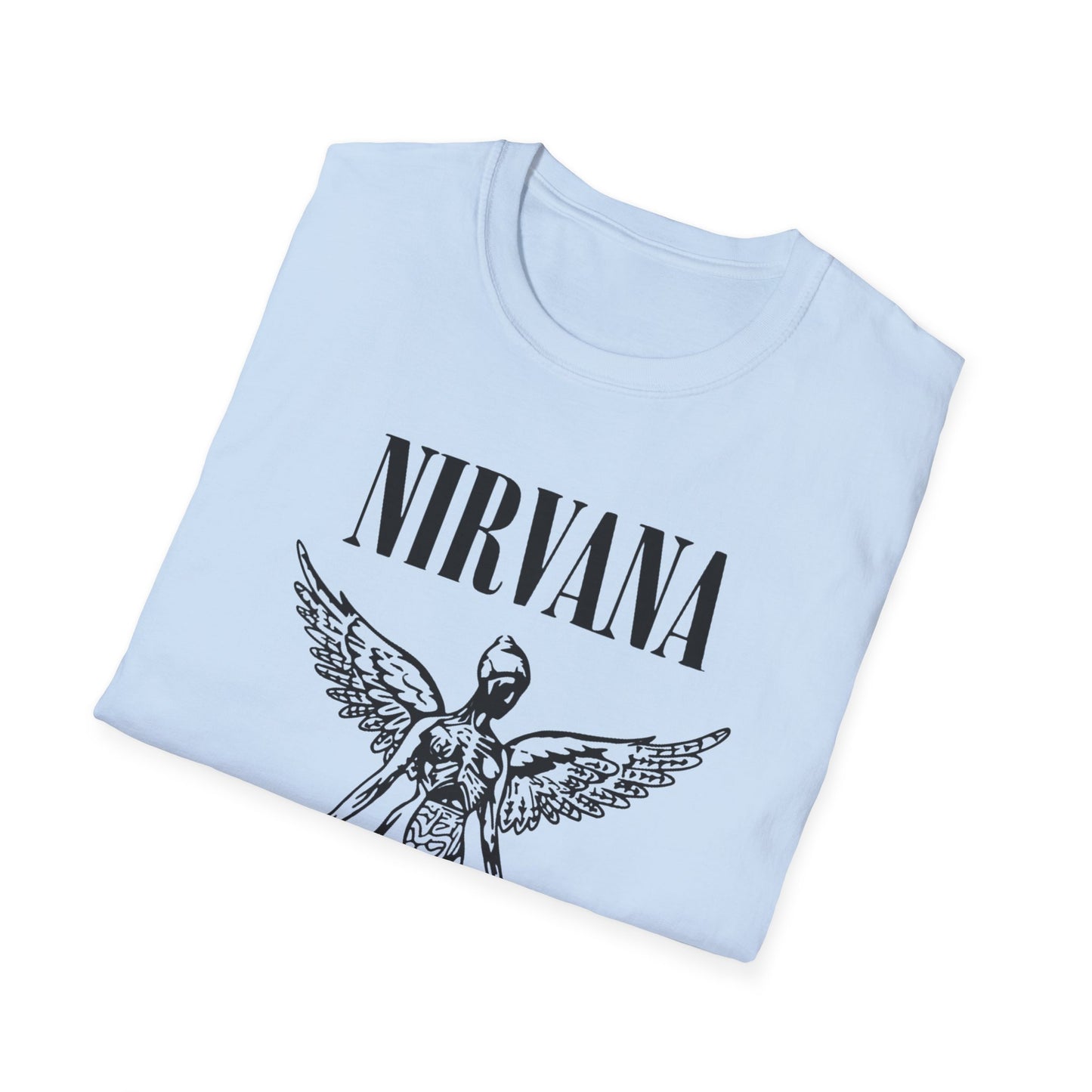 Nirvana Vintage Rock Shirt - Unisex Softstyle Tee