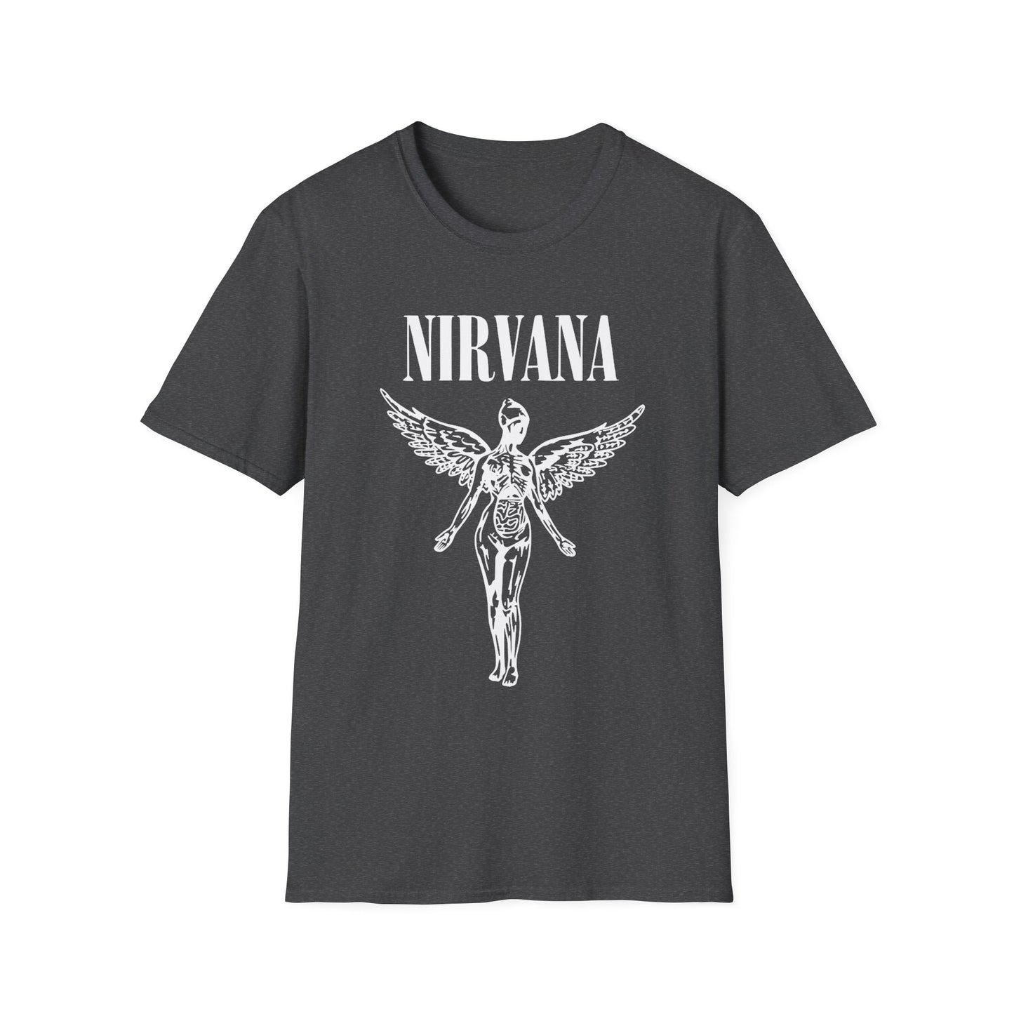 Nirvana Vintage Rock Shirt - Unisex Softstyle Tee