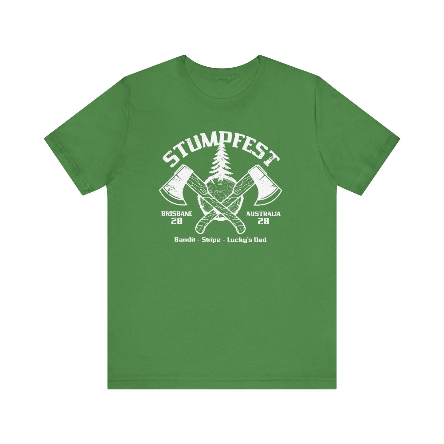 Stumpfest!, Men's Bluey Stumpfest shirt, Bandit, Lucky's Dad, Uncle Stripe, Stumpfest theme, Christmas gift, Birthday gift, uncle, dad