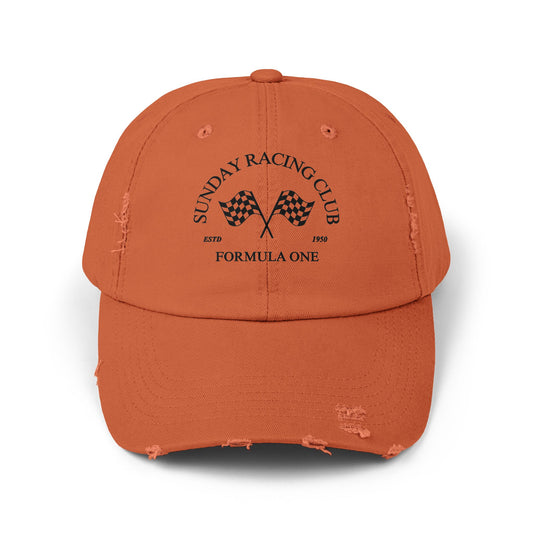 Sunday Racing Club - Unisex Distressed Cap