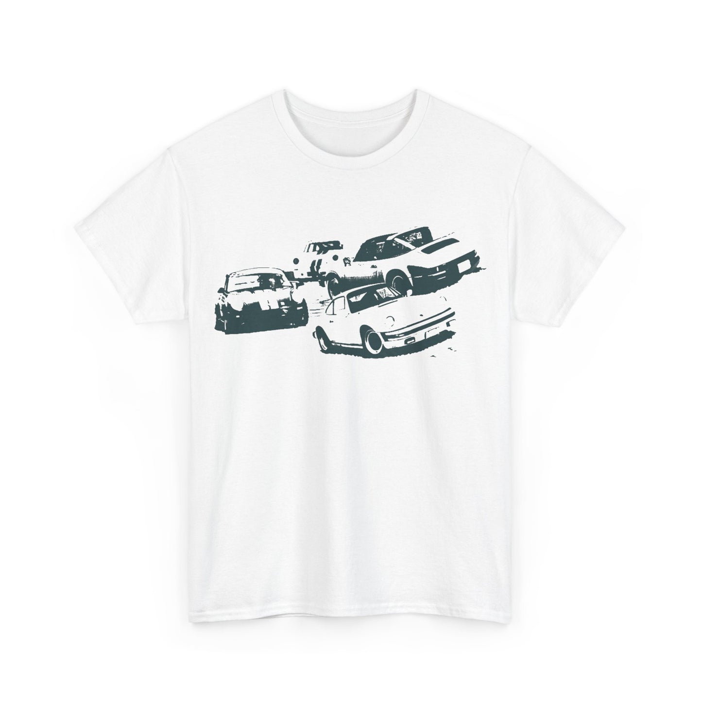 911 Oldtimer Retro Vintage Graphic Tee - Gildan Unisex Heavy Cotton Tee