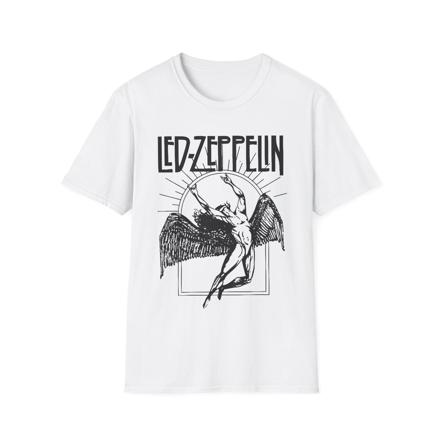 Led Zeppelin Shirt | Vintage Band Tee | Unisex Softstyle Tee