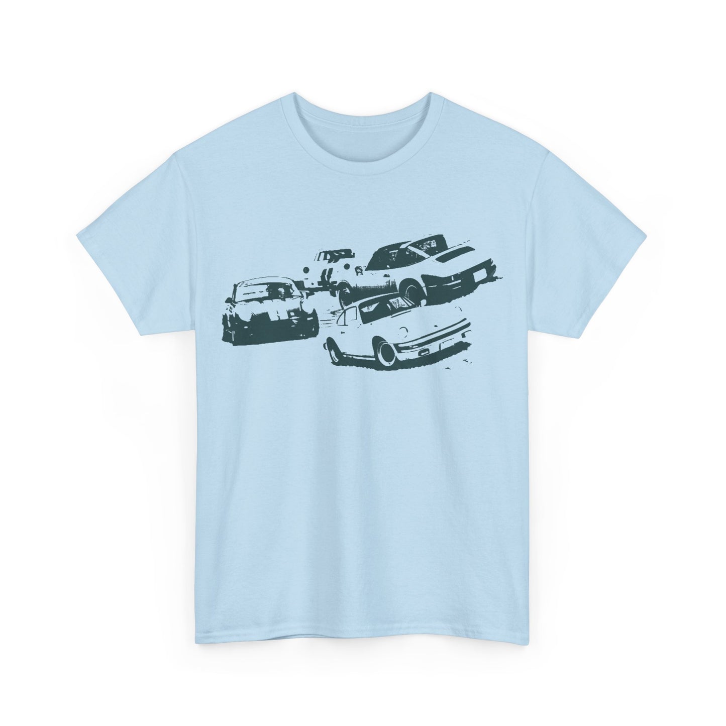 911 Oldtimer Retro Vintage Graphic Tee - Gildan Unisex Heavy Cotton Tee