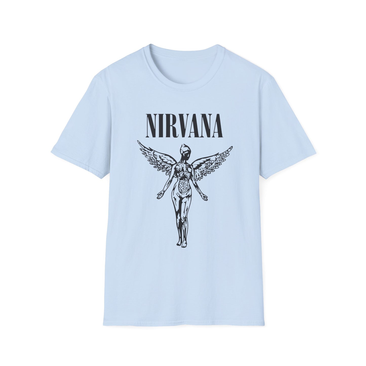 Nirvana Vintage Rock Shirt - Unisex Softstyle Tee